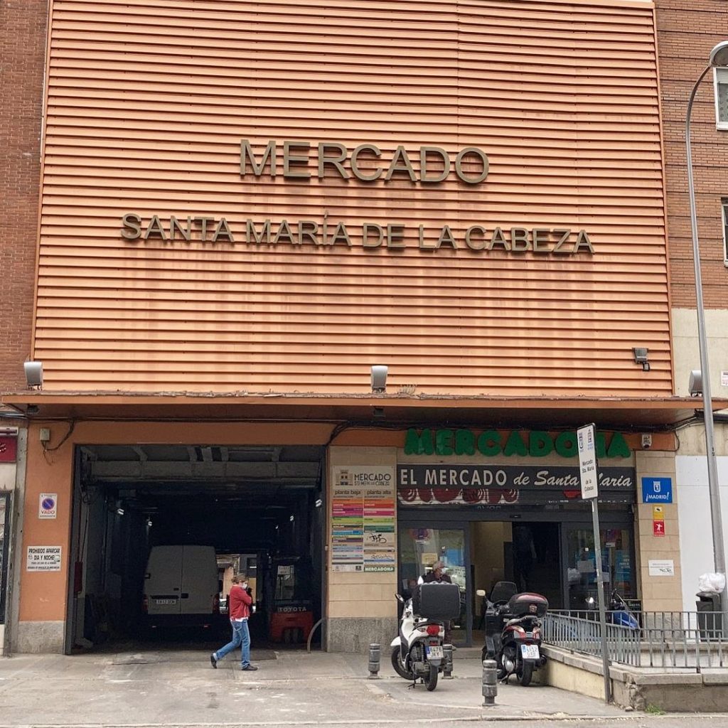 Rótulo Santa María de la Cabeza