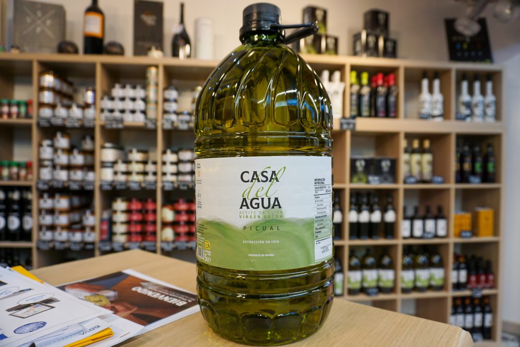 Garrafa de AOVE Casa del Agua Picual