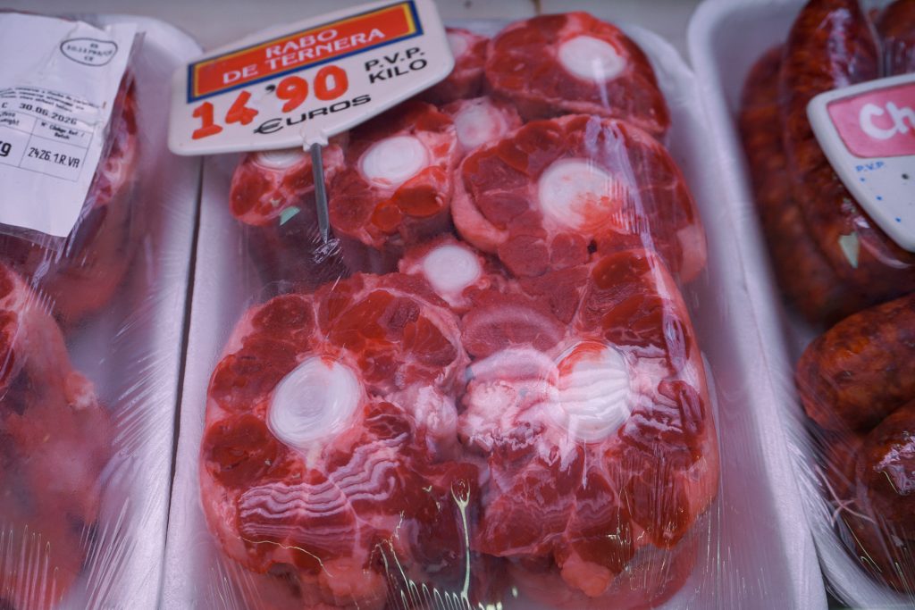 Carne de rabo de toro